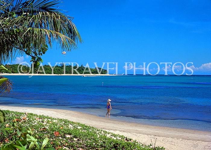 DOMINICAN REPUBLIC, North Coast, Playa Dorada beach and seascape, DR403JPL