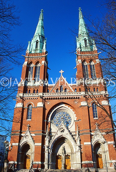 FINLAND, Helsinki, Johannes Church (largest in Helsinki), FIN864JPL