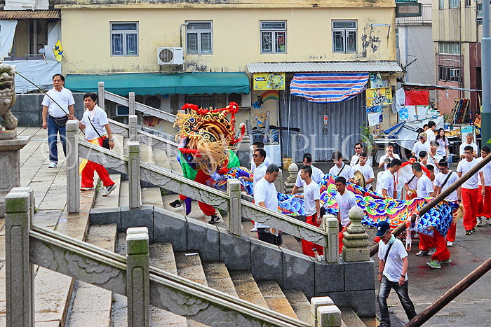 HONG KONG, Cheung Chau island, Tin Hau Festival, Pak Tai Temple, HK1589JPLA