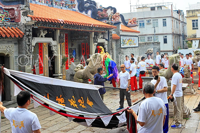 HONG KONG, Cheung Chau island, Tin Hau Festival, Pak Tai Temple, HK1590JPL