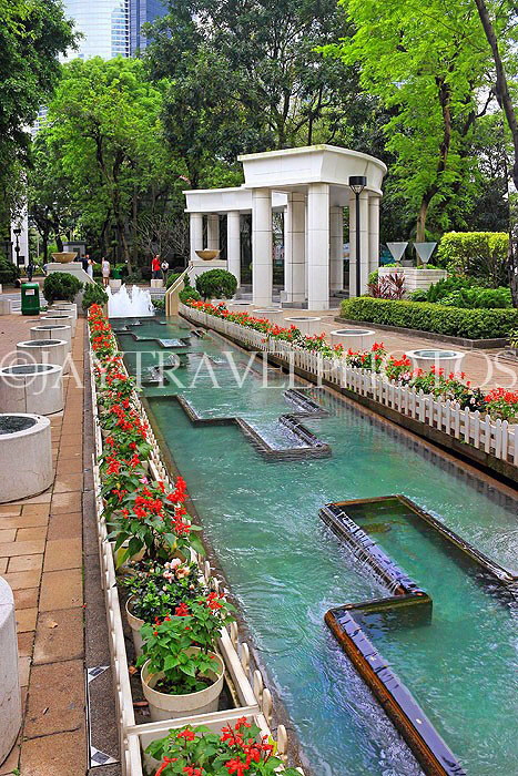 HONG KONG, Hong Kong Island, Hong Kong Park, Fountain Plaza, HK1317JPL
