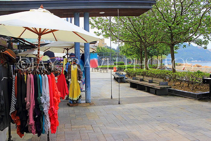 HONG KONG, Hong Kong Island, Stanley, promenade, and shops, HK2277JPL
