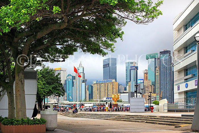 HONG KONG, Hong Kong Island, Wan Chai, Golden Bauhinia Square, HK2112JPL
