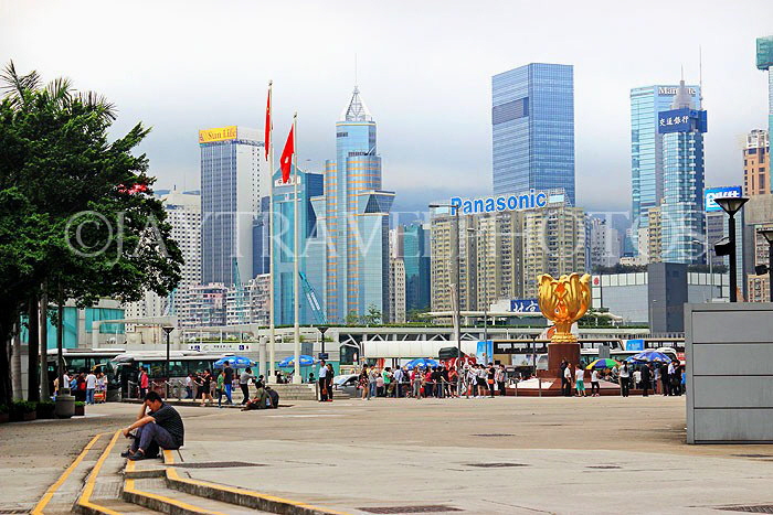 HONG KONG, Hong Kong Island, Wan Chai, Golden Bauhinia Square, HK2113JPL