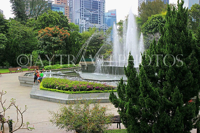 HONG KONG, Hong Kong Island, Zoological & Botanical Gardens, Fountain Terrace, HK1765JPL