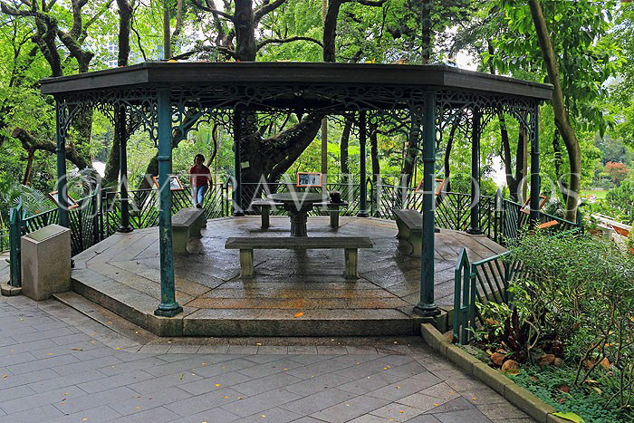 HONG KONG, Hong Kong Island, Zoological & Botanical Gardens, Pavilion, HK1758JPL