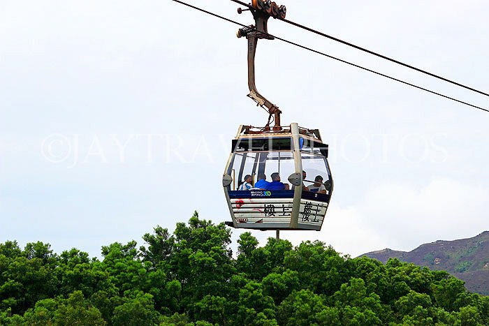 HONG KONG, Lantau Island, Ngong Ping 360, cable car, HK909JPL