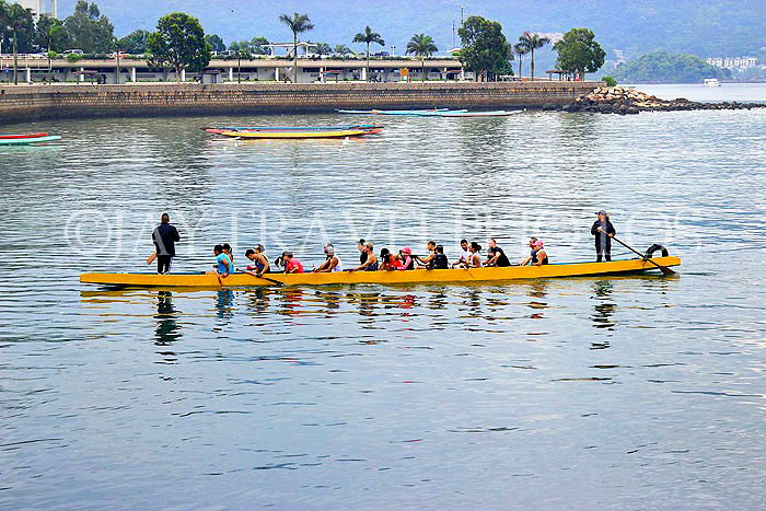 HONG KONG, Sai Kung, waterfront, and boaters, HK1440JPL