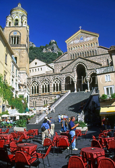 ITALY, Campania, Amalfi Coast, AMALFI, St Andrews Cathedral (Andrea Duomo), ITL1193JPL