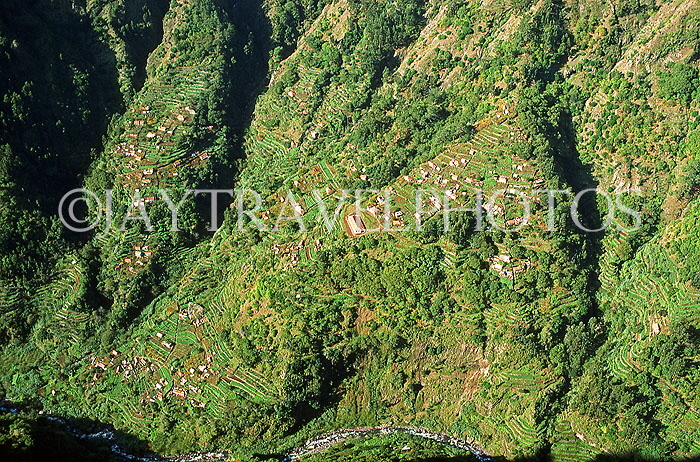MADEIRA, Curral Das Freiras, village and terraced farmed land, MAD1070JPL