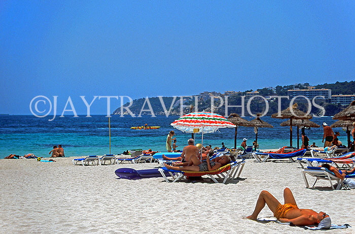 MALLORCA, Magalluf, beach and sunbathers, MAL118JPL