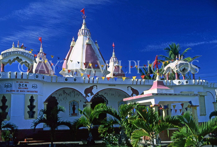 MAURITIUS, North Coast, Grand Bay, Hindu temple, MRU209JPL