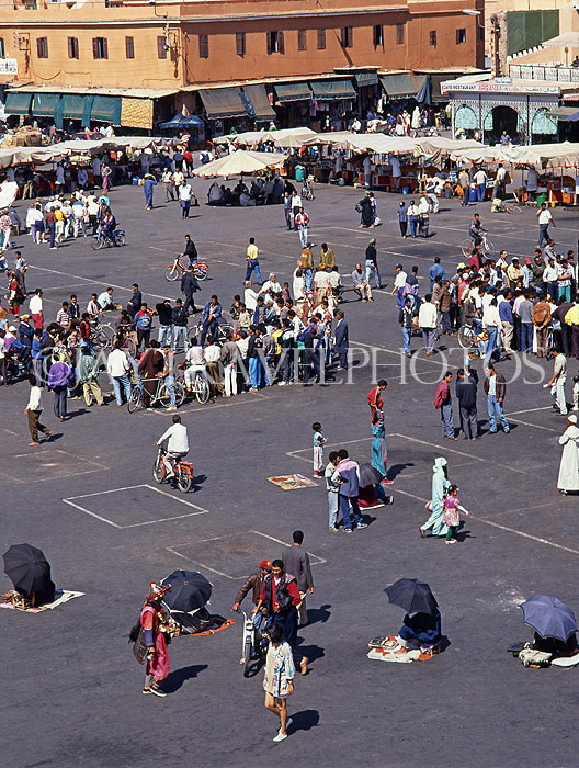 MOROCCO, Marrakesh, Djmaa el Fna Square, Old Town area, MOR304JPL