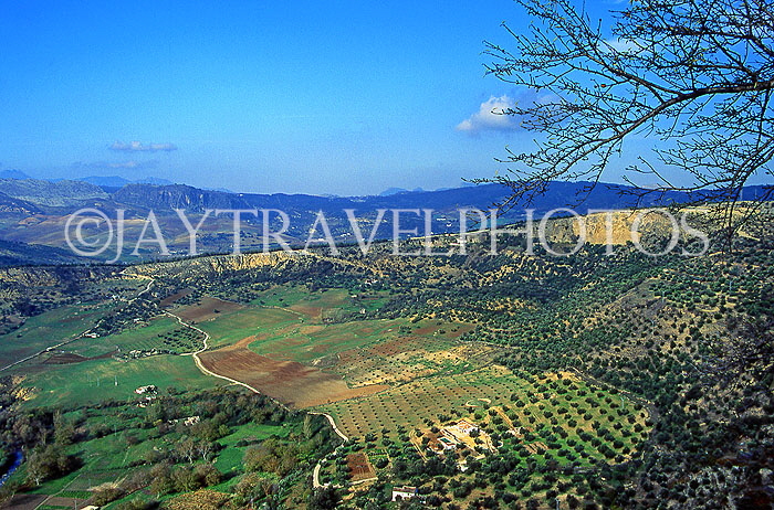 SPAIN, Andalucia, RONDA, surrounding countryside view, SPN1116JPL