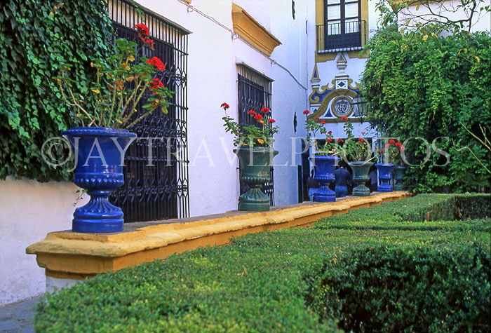 SPAIN, Andalucia, SEVILLE, Royal Alcazar Palace, Garden of Chorron, SPN776JPL