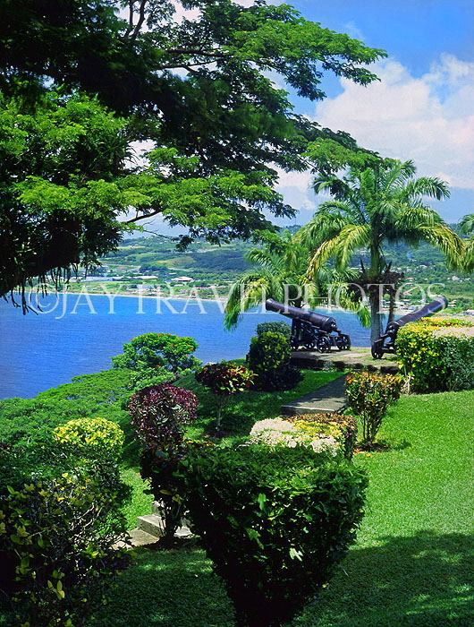 TOBAGO, Fort King George canons, TOB211JPL