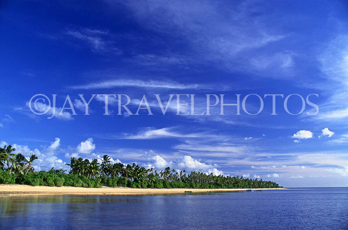 TONGA, Atata Island, view from sea, TON123JPL