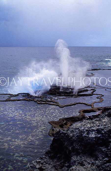 TONGA, Houma, coast and Blowholes, TON176JPL