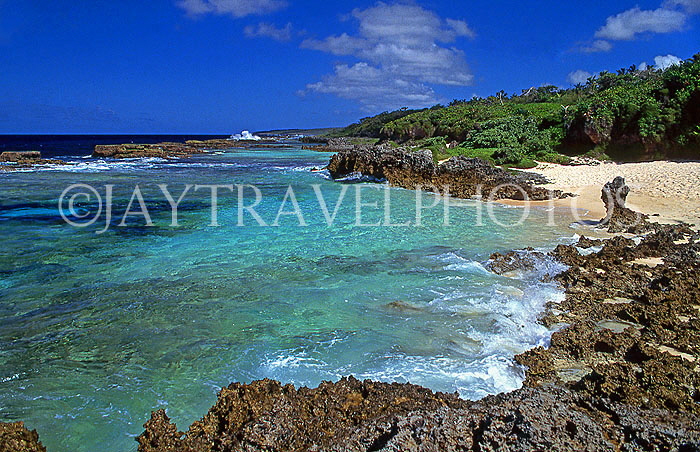 TONGA, Keleti coast view, seascape and beach, TON197JPL