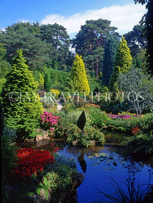 UK, Dorset, Bournemouth, Poole, Compton Acres, The Rock and Water Garden, DOR734JPL