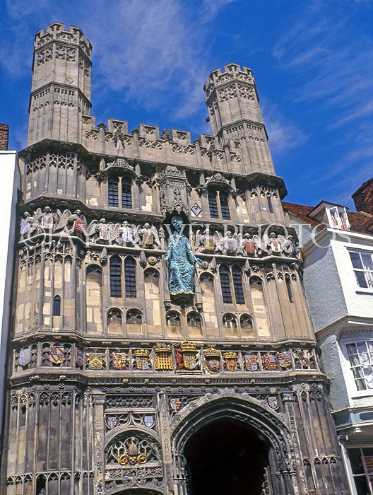 UK, Kent, CANTERBURY, Christ Church Gate, CTB221JPL