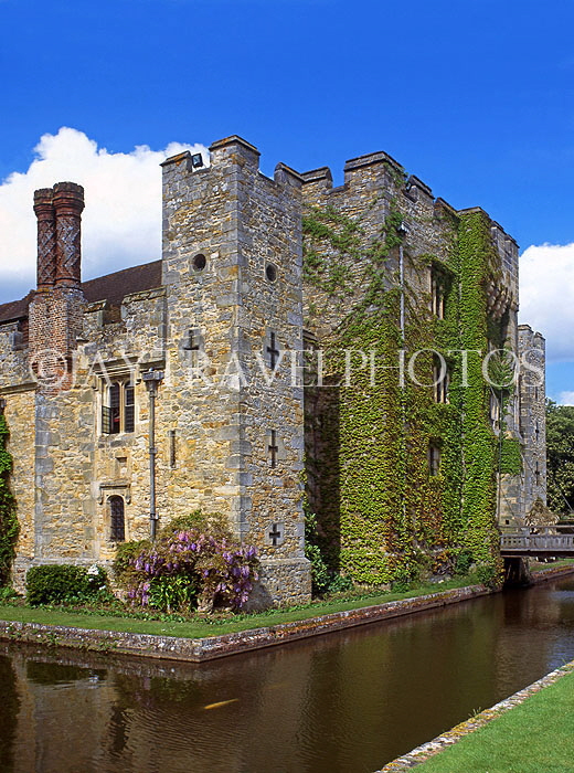 UK, Kent, HEVER CASTLE and moat, UK5797JPL
