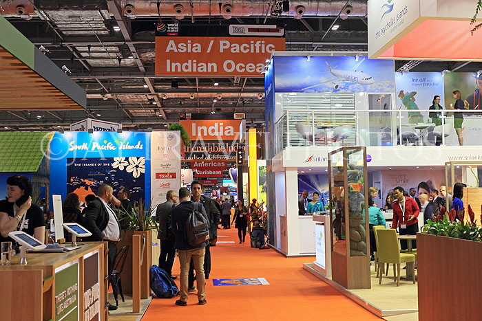 UK, LONDON, ExCel Centre, World Travel Market show, UK31195JPL