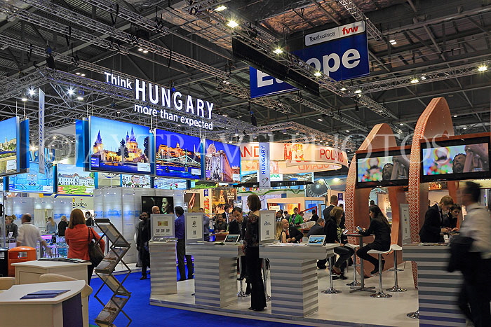 UK, LONDON, ExCel Centre, World Travel Market show, UK31214JPL