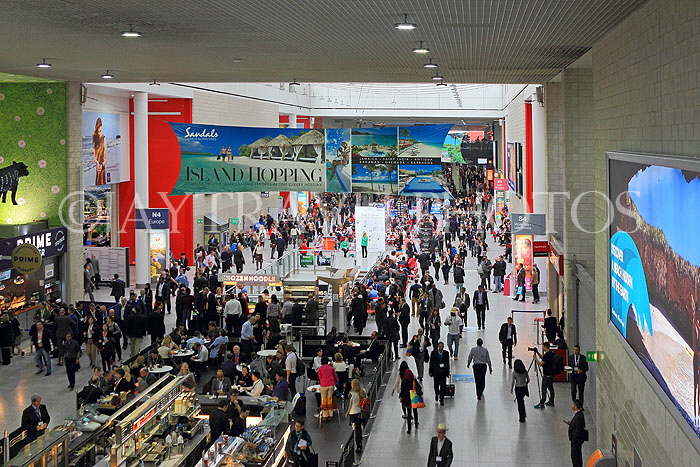 UK, LONDON, ExCel Centre, World Travel Market show, UK31218JPL