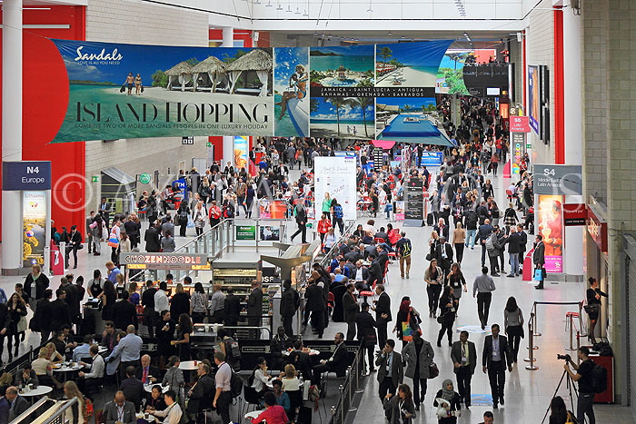 UK, LONDON, ExCel Centre, World Travel Market show, UK31219JPL
