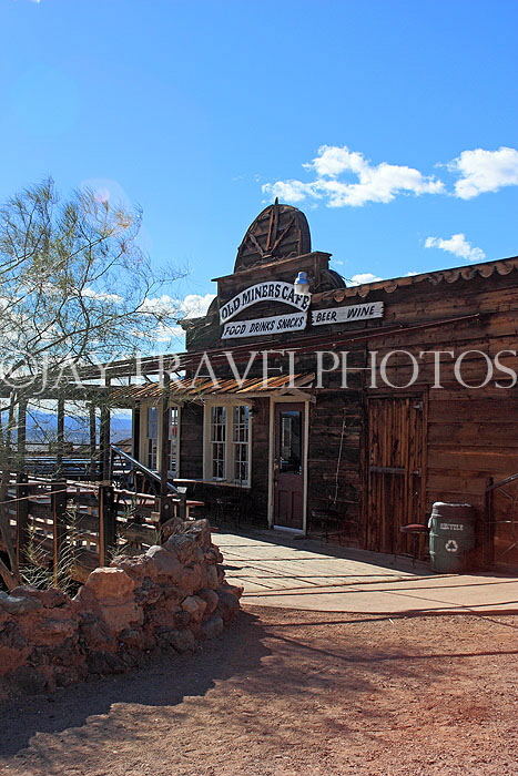 USA, California, Calico Ghost Town, Old Miners Cafe, US4865JPL