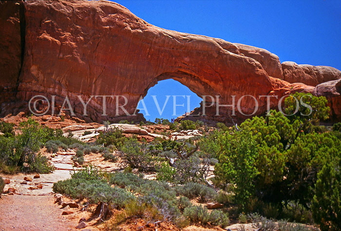 USA, Utah, Arches National Park, Skyline Arch, US3458JPL