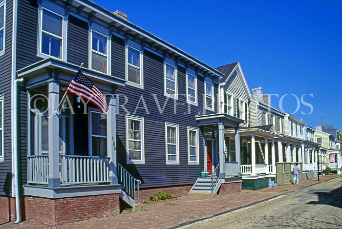 USA, Virginia, PORTSMOUTH, Old Town historic buildings, US4048JPL