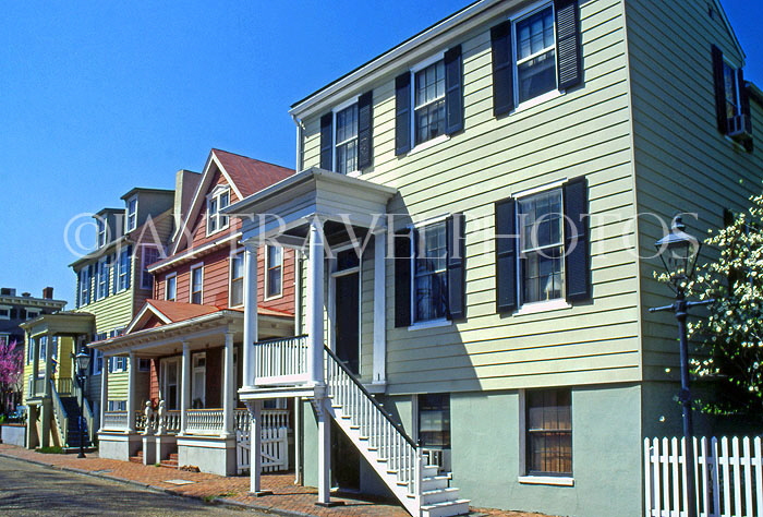 USA, Virginia, PORTSMOUTH, Old Town historic houses, US2852JPL