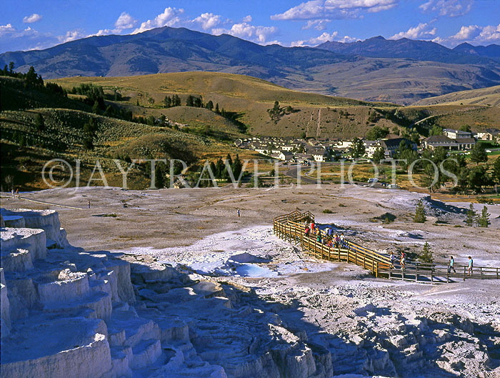 USA, Wyoming, YELLOWSTONE NATIONAL PARK, Mammoth Hot Springs, WYO1658JPL