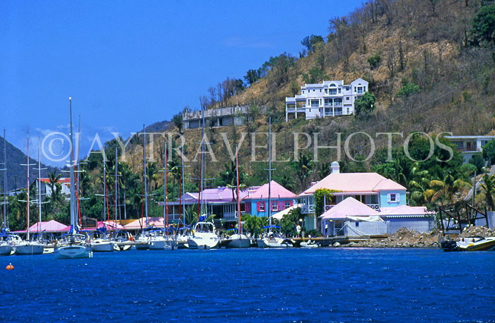 VIRGIN ISLANDS (British), Tortola, Sopers Hole and marina, CAR1073JPL
